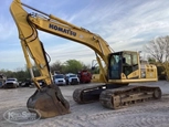Used Komatsu Excavator in yard